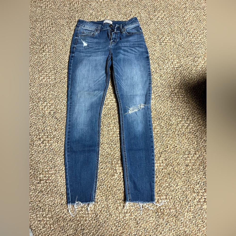 Womens blue jeans
